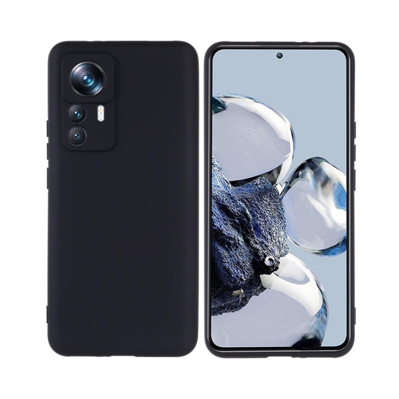 Helmet Case Liquid Silicone Xiaomi 12T/12T Pro, Black