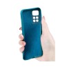Helmet Case Liquid Silicone Xiaomi Redmi Note 11, Blue