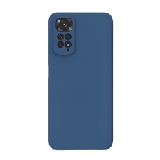 Helmet Case Liquid Silicone Xiaomi Redmi Note 11 Pro, Blue