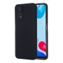 Helmet Case Liquid Silicone Xiaomi Redmi Note 11S, Black