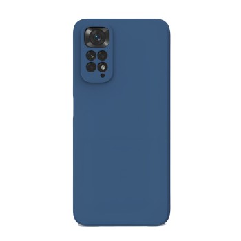 Helmet Case Liquid Silicone Xiaomi Redmi Note 11S, Blue