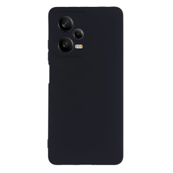 Helmet Case Liquid Silicone Redmi Note 12 Pro 4G, Black