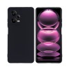 Helmet Case Liquid Silicone Redmi Note 12 Pro 4G, Black