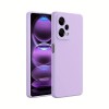 Helmet Case Liquid Silicone Redmi Note 12 Pro 4G, Purple