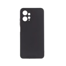 Helmet Case Liquid Silicone Redmi Note 12 4G, Black