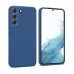 Helmet Case Liquid Silicone Samsung S22, Blue