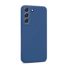 Helmet Case Liquid Silicone Samsung S22, Blue