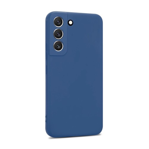 Helmet Case Liquid Silicone Samsung S22, Blue