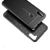 Helmet Case Leather Texture Samsung A11, Black