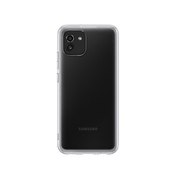 Helmet Case TPU Soft Samsung A03, Clear
