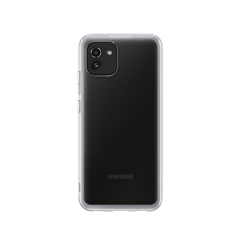 Helmet Case TPU Soft Samsung A03, Clear