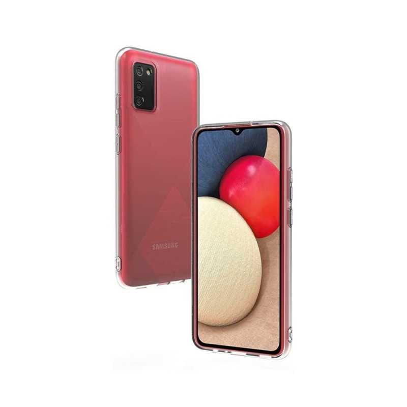 Helmet Case TPU Soft Samsung A03S, Clear