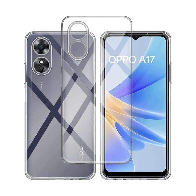 Helmet Case TPU Soft Oppo A17, Clear