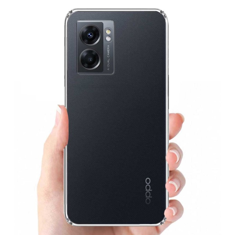 Helmet Case TPU Soft Oppo A57S, Clear