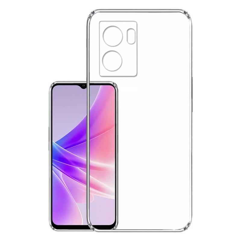 Helmet Case TPU Soft Oppo A57S, Clear