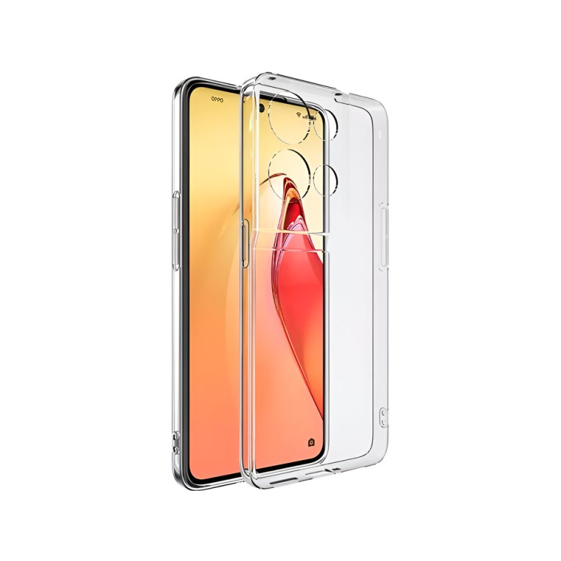 Helmet Case TPU Soft Oppo Reno 8, Clear