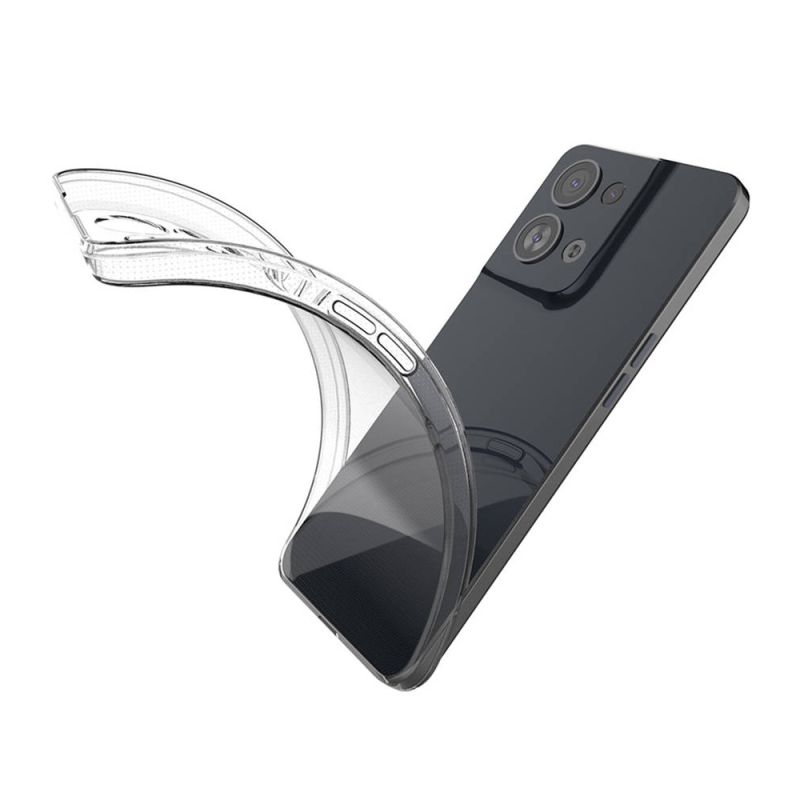 Helmet Case TPU Soft Oppo Reno 8, Clear