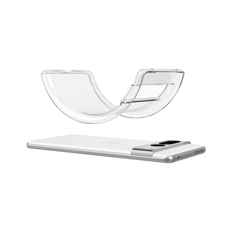 Helmet Case TPU Soft Pixel 7 Pro, Clear