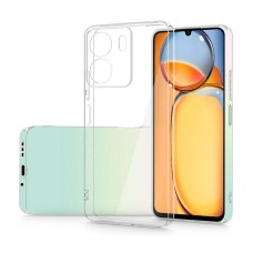 Helmet Case TPU Soft Redmi 13C, Clear