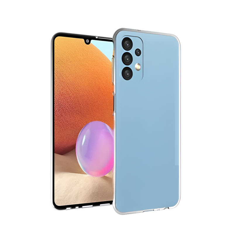 Helmet Case TPU Soft Samsung A13, Clear