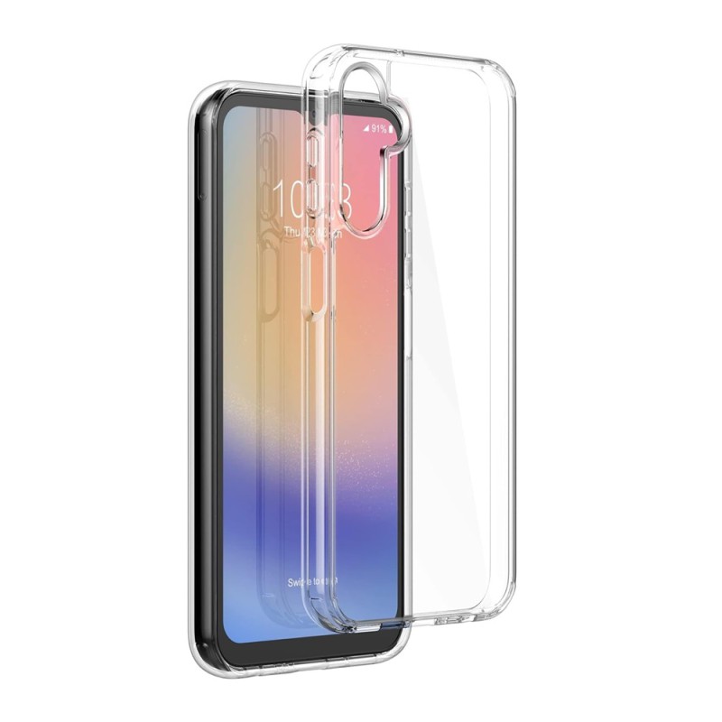 Helmet Case TPU Soft Samsung A24, Clear