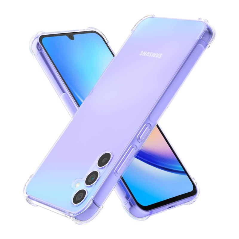 Helmet Case TPU Soft Samsung A34, Clear
