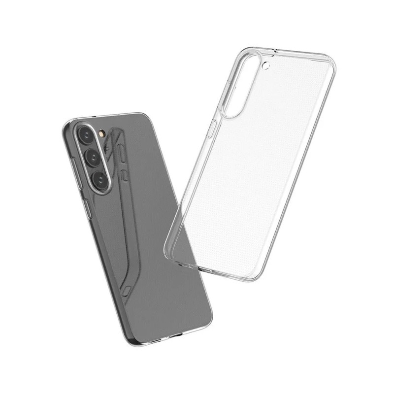 Helmet Case TPU Soft Samsung S23 Plus, Clear