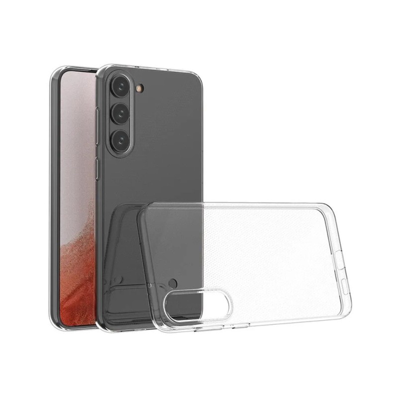 Helmet Case TPU Soft Samsung S23, Clear