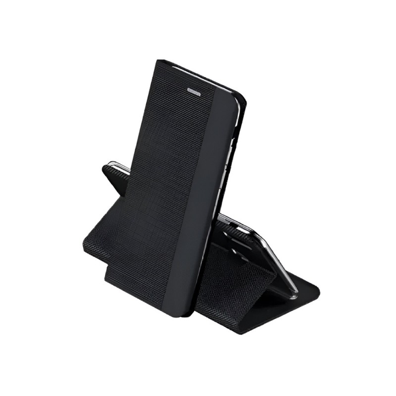 Helmet Case Shell Flip Nylon Oppo A17, Black