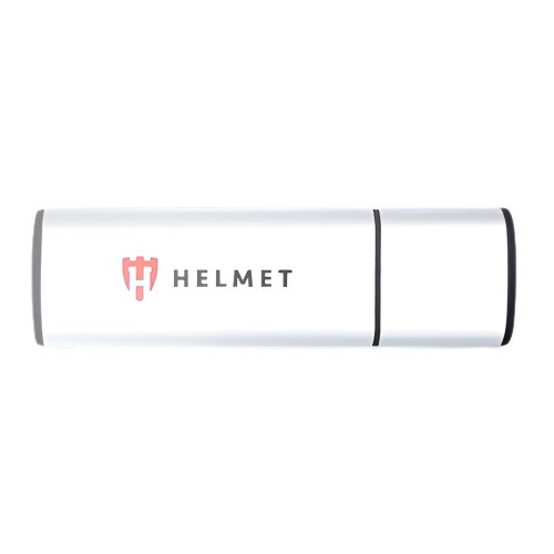 Helmet USB Drive 2.0 Basic Line 16 GB, Silver