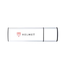 Helmet USB Drive 2.0 Basic Line 64 GB, Silver