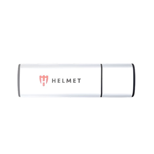 Helmet USB Drive 2.0 Basic Line 8 GB, Silver