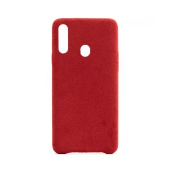 Helmet Case Alcantara V2 Samsung A20S, Red