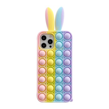 Helmet Case Popit Rabbit iPhone 12/12 Pro, Mix