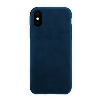 Helmet Case Alcantara Xiaomi Mi A2 Lite, Blue