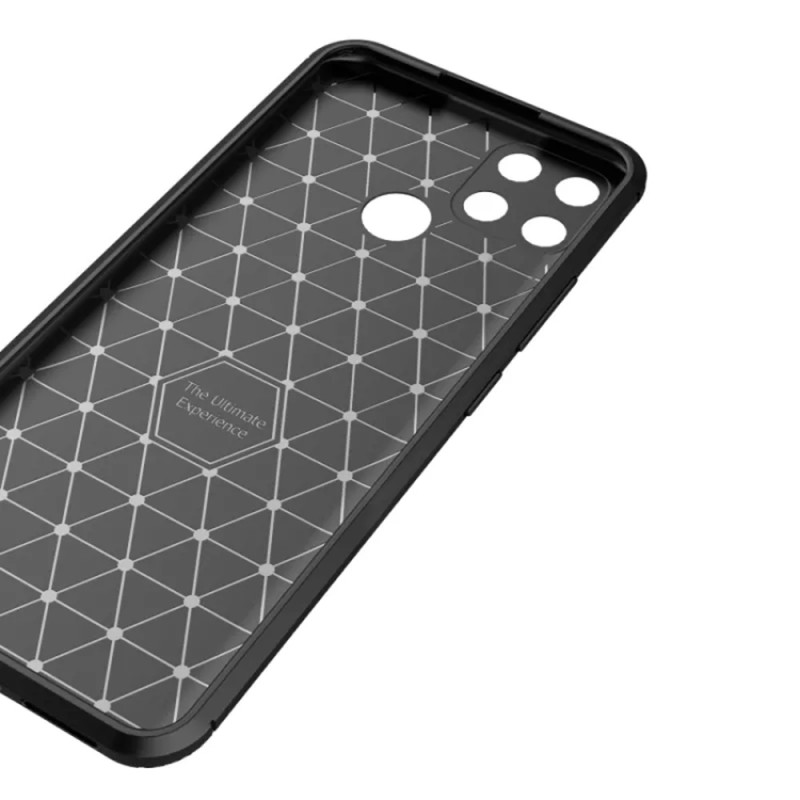 Helmet Case Carbon Oppo A15/15s, Black