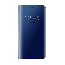 Helmet Case Mirror Flip Xiaomi Redmi 7, Dark Blue