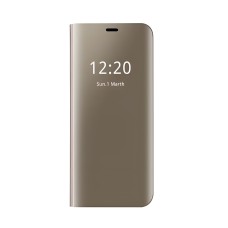 Helmet Case Mirror Flip Samsung J6 Plus, Gold