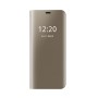 Helmet Case Mirror Flip Samsung J6 Plus, Gold