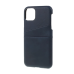 Helmet Case Leather with Pocket iPhone 11 Pro Max, Blue