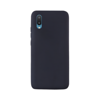 Helmet Case Liquid Silicone Samsung A02, Black