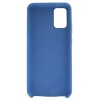 Helmet Case Liquid Silicone Samsung A02, Denim Blue