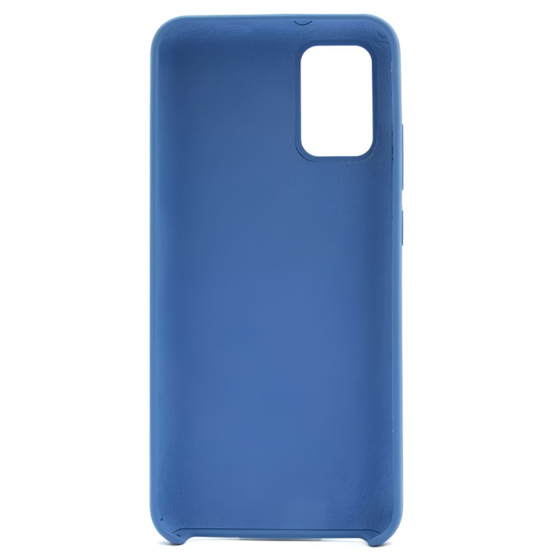 Helmet Case Liquid Silicone Samsung A02, Denim Blue