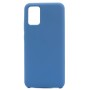 Helmet Case Liquid Silicone Samsung A02, Denim Blue