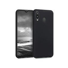 Helmet Case Liquid Silicone Samsung A10S, Black