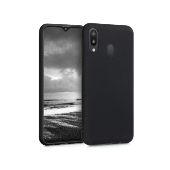 Helmet Case Liquid Silicone Samsung A10S, Black