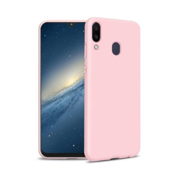 Helmet Case Liquid Silicone Samsung A10S, Pink