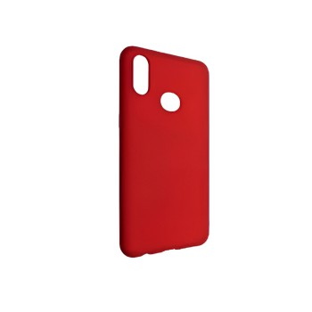 Helmet Case Liquid Silicone Samsung A10S, Red