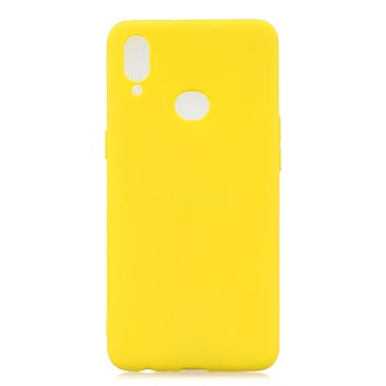 Helmet Case Liquid Silicone Samsung A10S, Yellow