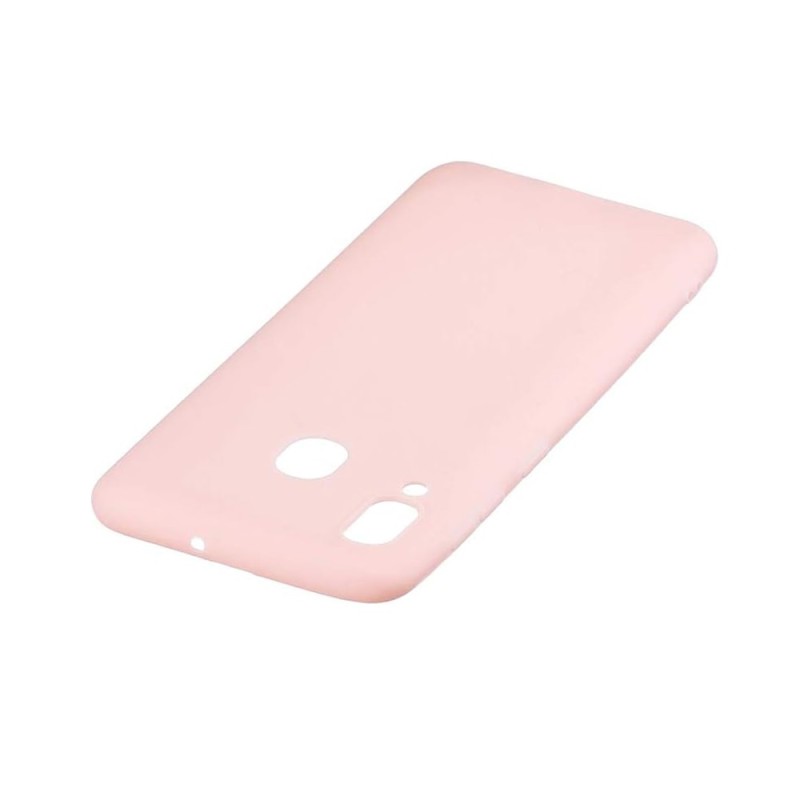 Helmet Case Liquid Silicone Samsung A20, Pink Helmet Case Liquid Silicone Samsung A20, Pink